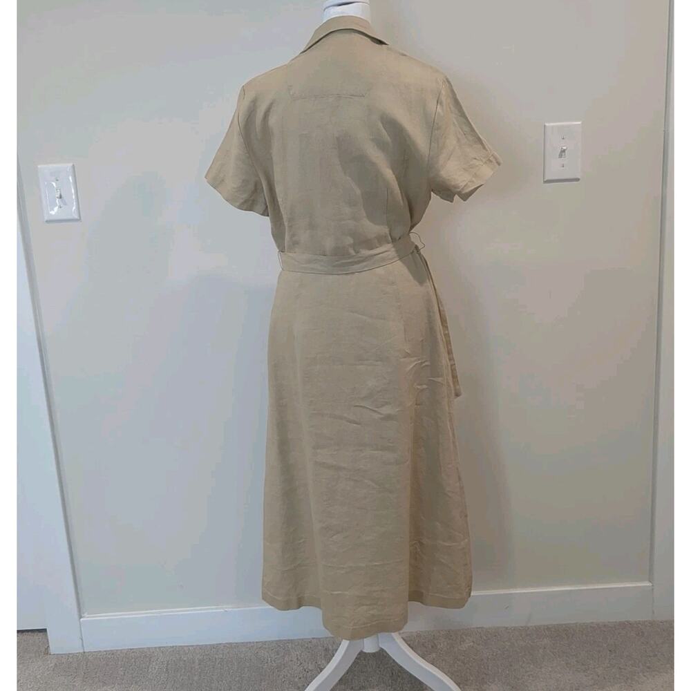 Quince Women’s 100% Linen Short Sleeve Shirt Dress Size Medium NWT - Picture 5 of 14